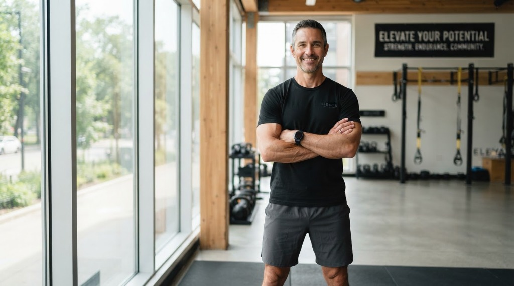 Fitness trenér Jan Novák